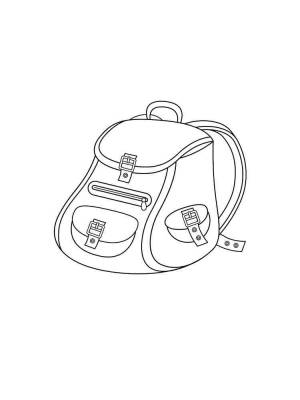 Раскраска Портфель