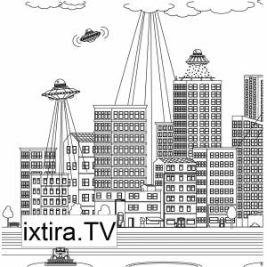 Раскраска Города Мира