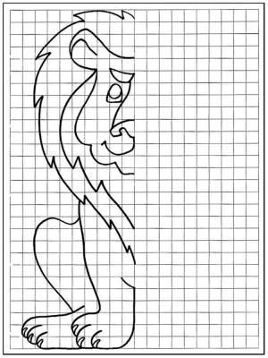 Раскраски по клеточкам