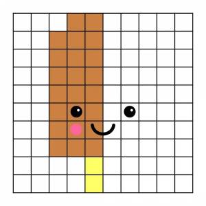 Раскраски По клеточкам цветные