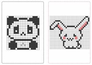 Раскраски по пикселям