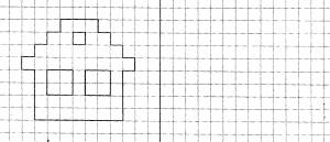 Раскраски клеточкам, Раскраска Скопируй рисунок по клеточкам нарисуй по клеточкам