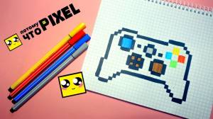 Рисунки по клеточкам телефон