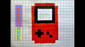 Рисунки тетрис по клеточкам