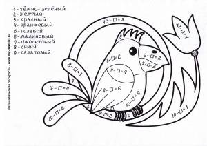 Математические раскраски