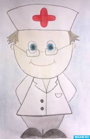 Мастер-класс по рисованию «Мой любимый доктор»