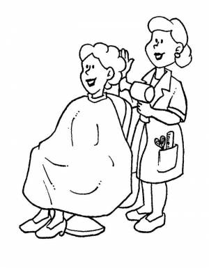 Раскраски Профессии