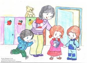 Профессии рисунок детский сад