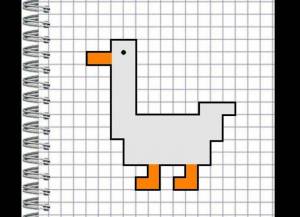 Графический диктант по клеточкам