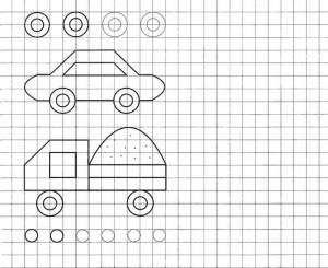Графический диктант по клеточкам