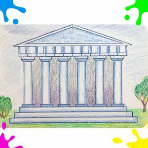 Древняя Греция Парфенон Акрополь