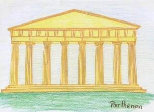 Рисунки по теме древняя греция легко