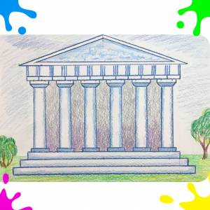 Древняя Греция Парфенон Акрополь