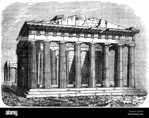 Парфенон раскраска