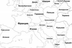 Раскраска Страны мира для детей с фото