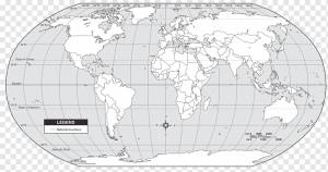 Карта мира Глобус Контурные карты, глобус, граница, разное, глобус png