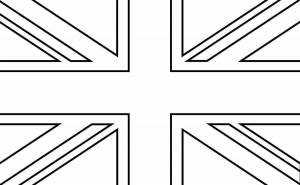 Раскраски Флаг англии