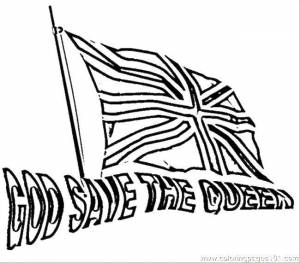 Раскраски Раскраска Флаг британии раскраски англия