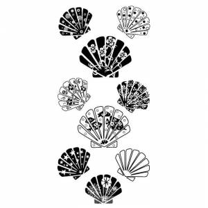 Раскраски Раскраска Ракушки ракушка детские