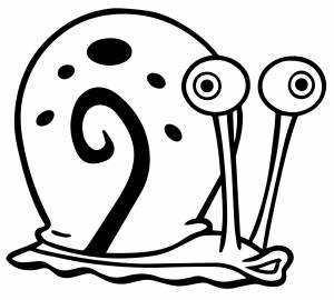 Улитка из мультика