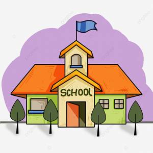 здание школы милая школа PNG , школьный клипарт, Школа, один дом PNG картинки и пнг PSD рисунок для й загрузки