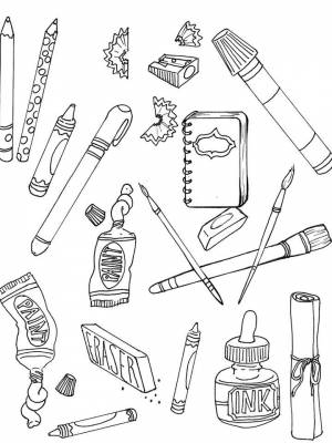 Раскраски для детей в быту