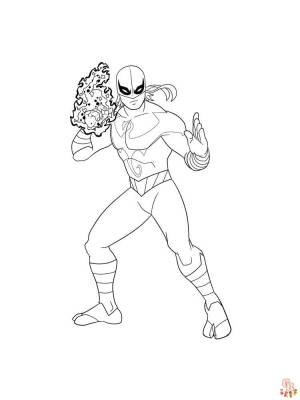 Лучшие раскраски Marvel для детей