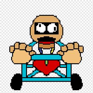 Pixel art Рисование мультфильма, основы Baldi, Пиксель арт, рисунок, мультфильм png