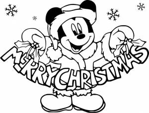 Merry Christmas Микки