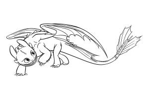 DataLife Engine > Версия для печати > Ночная фурия раскраска