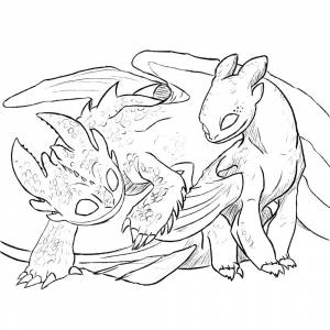 Раскраски Беззубик