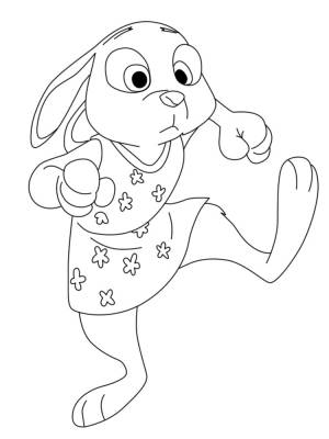 Раскраски для девочек Зверополис