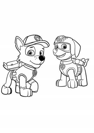 Раскраски, мультики