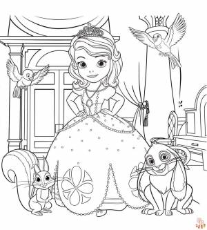 Найдите лучшие раскраски София Прекрасная на GBcoloring