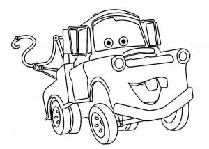Раскраски Машинки мокас
