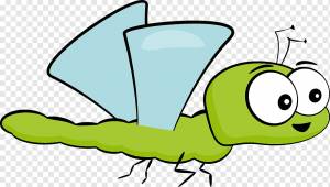 Мультфильм стрекоза рисунок, мультфильм комаров, мультипликационный персонаж, насекомые, фауна png