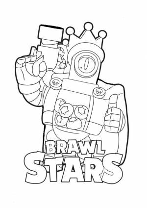 Раскраска Рико король