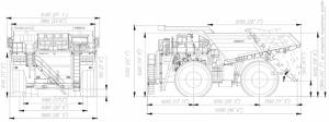 Карьерный самосвал БЕЛАЗ 75315