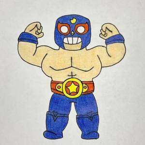 Эль примо рисунок поэтапно