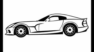 How to Draw a Dodge Viper
