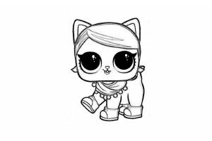 Lol Surprise Coloring Pages Pets