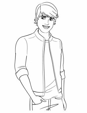 Раскраски Кен