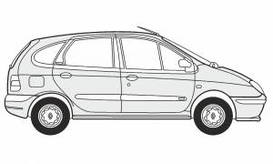 Рено раскраска