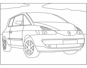 Раскраски Renault  и  онлайн