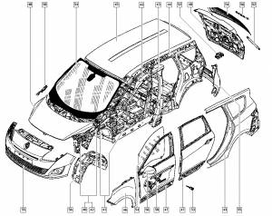 Renault Scenic III parts catalog