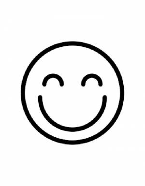Раскраски Смайлики