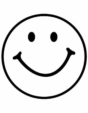 Раскраски Смайлики