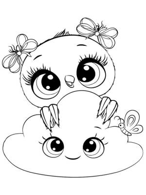 Милые раскраски