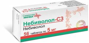 Небиволол-сз 5мг 56 шт