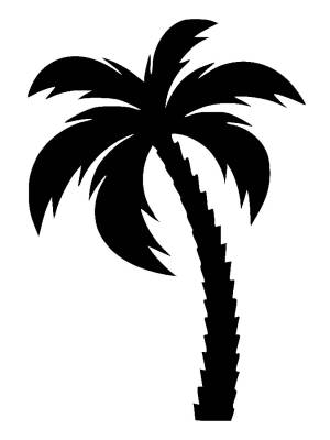 Трафареты Пальмы